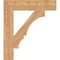 Ekena Millwork Balboa Block Smooth Bracket, Western Red Cedar, 5 1/2"W x 30"D x 34"H BKT06X30X34BOA05SWR - alternate 2